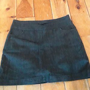 Denim Skort